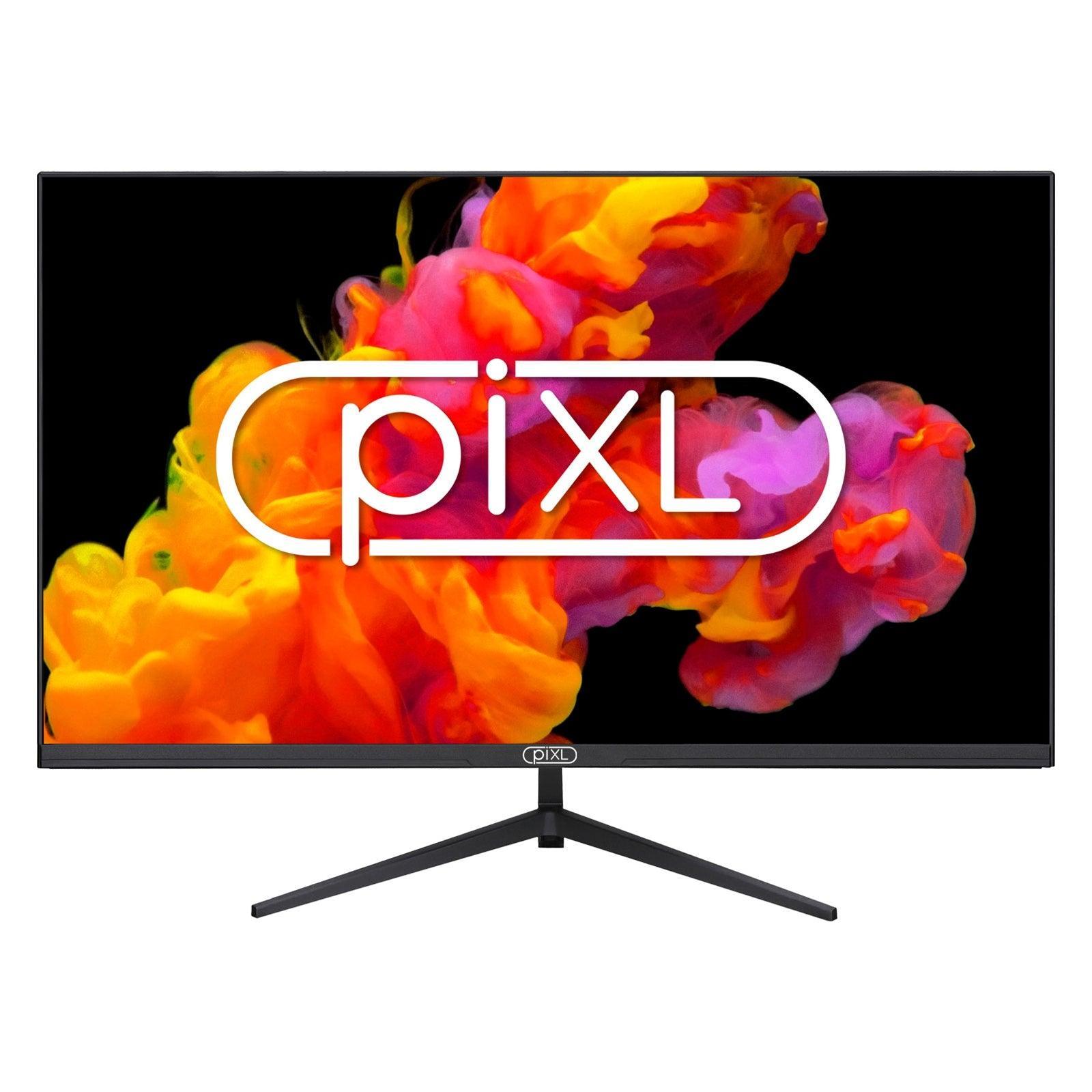 piXL CM32F4 32 Inch Frameless Monitor, Widescreen IPS LCD Panel, Full HD 1920x1080, 4ms Response Time, 60Hz Refresh, Display Port / HDMI, 16.7 Million Colour Support, VESA Wall Mount, Black Finish-PCR Business Solutions Ltd